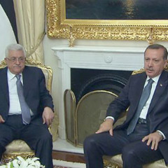 Erdoğan, Abbas ile görüştü