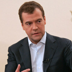 Medvedev'den Güney Osetya'ya ilk ziyaret