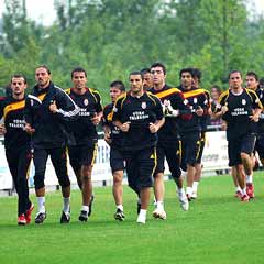 Galatasaray, Hollanda'daki ilk çalışmasını yaptı