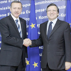 Erdoğan, Barosso ile görüştü