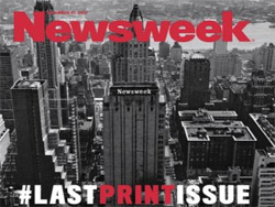 Newsweek Son Sayıyı Bastı