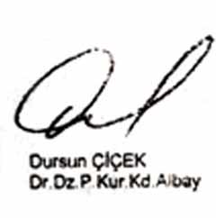 O imza yüzde 90 Albay Dursun'un