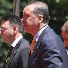 Erdoğan, bazı bakanlarla görüştü