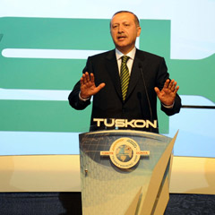 Erdoğan sanayiciye yol gösterdi