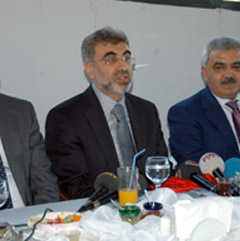 Maç arası 'Gaz' görüşmesi