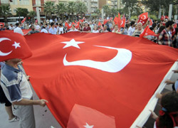 Çanakkalede Teröre Tepki Yürüyüşü