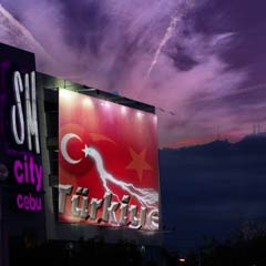 Times Meydanı'nda Türkiye reklâmları