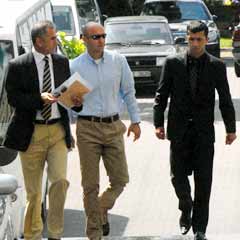 Yarbay Ecevit adliyeye getirildi