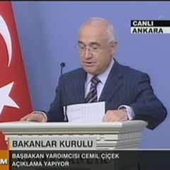 Bakanlar Kurulu'ndan AB'ye net mesaj