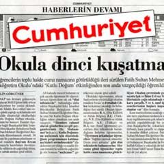 Eyvah! Cumhuriyet 'gerici basına' düştü