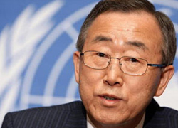 Ban Ki-moon 'Görüşmeler Başlayabilir' Mesajı