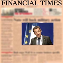 Sarkozy'ye "Türk gazetesi" gibi yanıt verdi