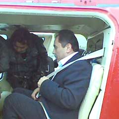 Helikopter kazasında şok rapor