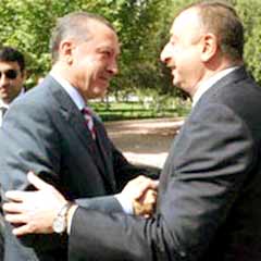Erdoğan-Aliyev bir araya geldi