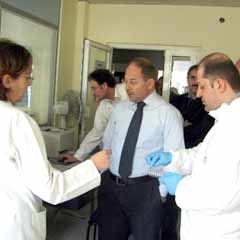 Bakan Akdağ'dan domuz gribi teftişi