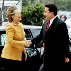 Hillary Clinton'dan Babacan'a kutlama