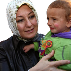 Hayrünnisa Gül, Bilge köyünde- FOTO