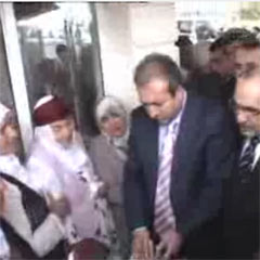 Üç Bakan katliam evinde!