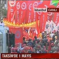 Taksim'deki 1 Mayıs kutlaması sona erdi