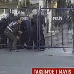 Marjinal gruplar Şişli'yi savaş alanına çevirdi-FOTO