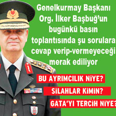 Başbuğ’a 3 soru