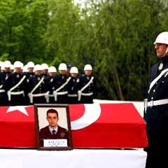 Şehit babaya son veda-CANLI