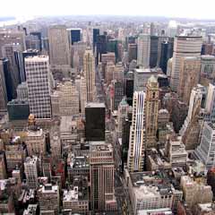 New York'ta uçak paniği