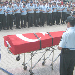 Şehit polis için yarın tören düzenlenecek