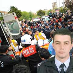 Şehit polis için yarın tören düzenlenecek