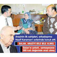 Dalan, boyundan 560 kat büyük işe girmiş