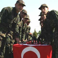 Kısa dönem erler yemin etti