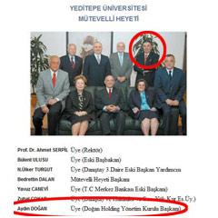 Aydın Doğan, Yeditepe Üniversitesi’nden kaçtı!