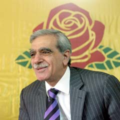 Ahmet Türk, David Miliband ile görüştü