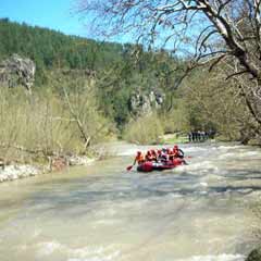 Devrek'te rafting sezonu açıldı
