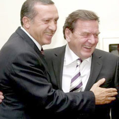 Erdoğan, Schröder'e neden teşekkür etti?