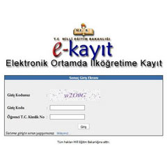 Okullarda e-kayıt başvuru takvimi