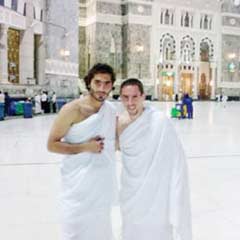 Ribery ve Hamit Altıntop, umre yaptı