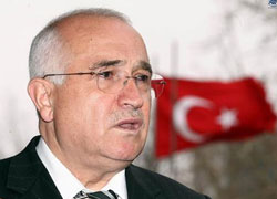 Çiçek, Orgeneral Özel'e başsağlığı mesajı gönderdi