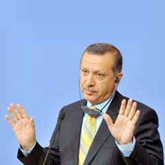 Erdoğan'ın kaldığı otele gazeteciler yaklaştırılmıyor