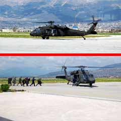 Uzman ekip, helikopter kazasını incelemeye alıyor