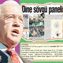 “Dine sövgü paneli”nin masraflarını Jandarma’ya ödetmişler