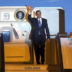Obama İstanbul'da
