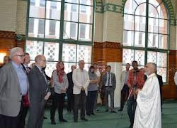 İsveç'teki cami bayramlaşmasına üst düzey katılım