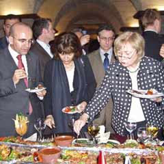 Alman Bakan, Antep mutfağına hayran