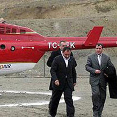 Düşen helikopterin pilotu Adanalı'da oynadı