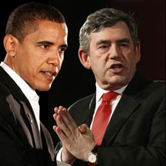 Obama ile Brown telefonda görüştü