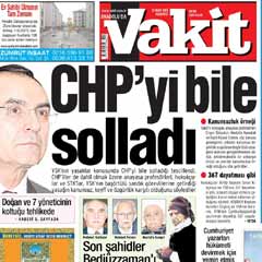 Bu haberler sadece Vakit'te!