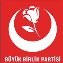 Büyük Birlik Partisi zor şartlarda miting yaptı