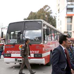 MHP mitingine belediye seferleri