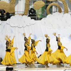 Kazakistan'da Nevruz ateşi bugün yakıldı